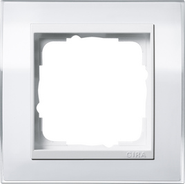 Gira Event Clear белый/глянцевый белый Рамка 1-я, арт. 0211723